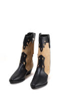 Paloma Wang Botas vaqueras bicolor para mujer - details 1