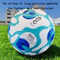 Bola De Fútbol De Calidad Superior Tamaño 5 Estándar Para Estudiantes Adultos Y Jóvenes Entrenamiento Competencia Antideslizante Resistente Al Desgaste Sin Costuras Ajuste Único Impermeable - details 1