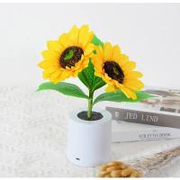 Lámpara De Noche LED Recargable Con 3 Luces Flor De Ternero Iluminación Interior Para Dormitorio Luz De Mesa Decorativa - details 10