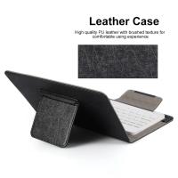 Teclado Inalámbrico Bluetooth Universal Con Funda De Cuero Y Soporte Para Tablet iPad 7 8 Pulgadas 9 10 Pulgadas iOS Android Windows - details 7