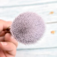 Cepillo De Maquillaje Para Fundamento Polvo Libre Corrector Blush Profesional Fibra De Lana Herramienta De Belleza Cosmética - details 5