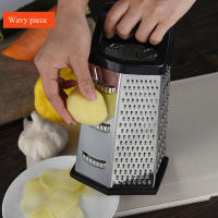 Rallador Profesional De Acero Inoxidable Con 6 Lados Multipropósito Cortador De Verduras Y Queso Manual Herramientas De Cocina - details 2