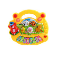 Teclado Musical Infantil De Granja Animal Para Bebés Y Niños Juguetes Educativos De Piano Musicalizador Desarrollador Regalo De Navidad O Año Nuevo GYH - details 4
