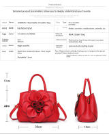 Bolso De Hombro Floral De Cuero PU Estilo Europeo Y Americano Nueva Moda 2024 Bolso Portátil Lindo Al Mejor Precio - details 18