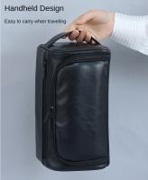 Bolsa De Viaje Para Hombres Y Mujeres Organizador De Maquillaje Y Cosméticos PU Impermeable Con Almacenamiento Portátil Y Colgante - details 1