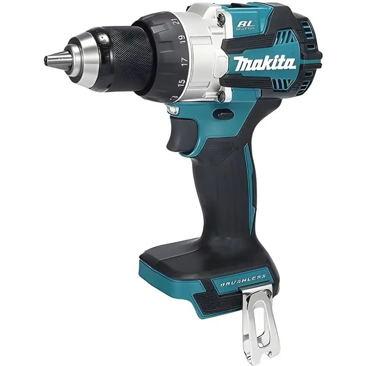 Taladro Combinado Makita BL 18V LXT 80Nm DHP489Z - Potente y Versátil - 1