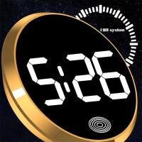 Reloj Digital Creativo LED Para Coche Mini Reloj Interno Adhesivo Ornamento Automotriz Accesorios Para Coche Material ABS - details 12