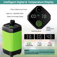 Tienda BIT Ducha Portatil Camping, Ducha Camper Mejorada con Pantalla de Temperatura y Potencia, Eléctrico Portátil Recargable Ducha with 6000mAh Batería para Camping, Plantas de Jardín,Coche, Lavar al Perro - details 3