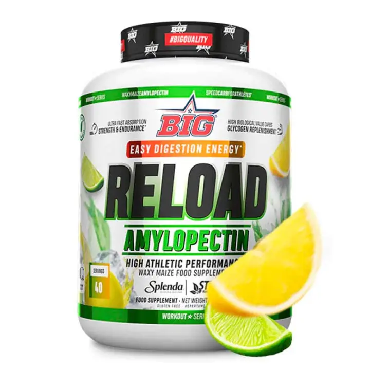 Big Reload- Amilopectina 2Kg - Big Hidratos de Carbono -Reload 2000g Recarga tus músculos con Amilopectina - 1