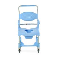 Silla de Baño Moen con Inodoro, Asiento y Tapa Celeste - details 1