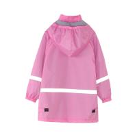 Chaqueta Impermeable Para Niños Con Gorro Y Bolsillo Para Actividades Al Aire Libre En Primavera Y Otoño Color Sólido - details 12