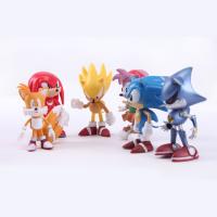 Juego De 18 Piezas Mini Sonic Figuras De Acción De 5-7cm PVC Elegante Echado Espinilla Sombra Modelo De Muñeca Para Niños Regalo De Cumpleaños - details 4