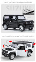 Modelo De Coche Suzuki Jimny 1:24 En Escala Con Puertas Abatibles Luz Y Sonido Absorci\u00f3n De Choques Regalo Para Niños Y Coleccionistas - details 6