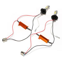 Luces De Señalización LED 12V 2 En 1 DRL Y Lámparas De Dia Para Coche Indicadores De Niebla 1156 42 LEDs Accesorios Automotrices - details 3