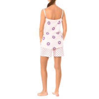 Kisses and Love-Pijama de Verano Tirantes Finos Algodón KL45200 para Mujer