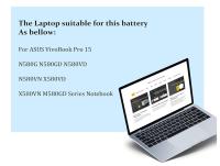 Bateria C31N1636 para ASUS VivoBook Pro 15 N580G N580GD N580VD N580VN X580VD X580VN M580GD Series Laptop 0B200-02580000 0B200-02580100 0B200-02580200 - details 3
