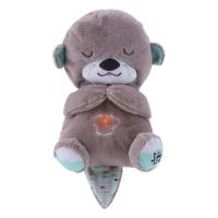 Oso De Peluche Para Bebé Con Música Y Luz Companion De Sueño Suave Otters Soothing Regalo Para Niños Y Niñas Relleno De Algodón PP - details 11