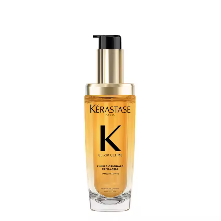 Kérastase L'Huile Originale Recargable  Aceite capilar multiusos - Brillo - Suavidad - Anti frizz - Recargable - Icónico - 1