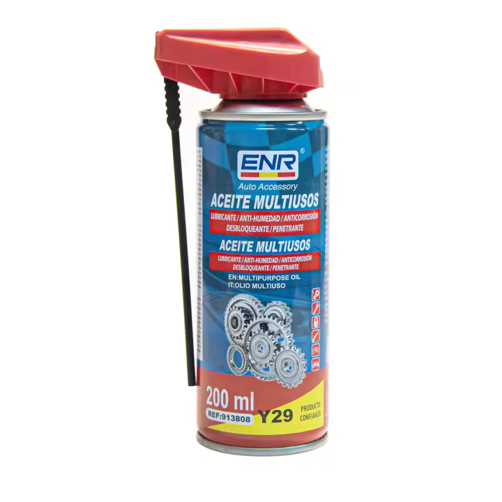 200ML Eliminación de óxido, eliminación de óxido, lubricante de aceite antioxidante, óxido metálico, tornillo de cerradura del eje de la puerta del automóvil, aflojamiento del agente de limpieza, spray de aceite - 1