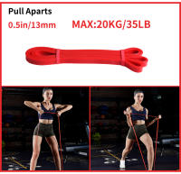 Banda de resistencia de látex para ejercicio, banda elástica de alta resistencia para entrenamiento, Pilates, equipo de Fitness - details 2