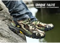 Zapatos De Senderismo Al Aire Libre 2024 Para Hombres Y Mujeres Corrida Por Caminos Camuflaje Invierno Deportivas Transpirables Antiguo Material De Suela De Goma Tela Elástica De La Piel Del Tobillo - details 25