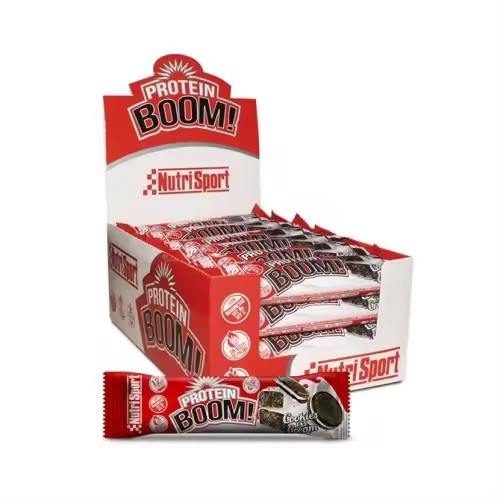 Nutrisport Barrita Protein Boom Sabor Cookies & Cream - 1
