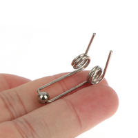 2Pcs Spring De Acero Para Rizador De Cabello Accesorios De Repuesto De Diámetro De Hilo 1.2mm Torcedor De Devolución Doble Para Peluquería Y Decoración De Hogar - details 6