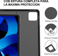 FGNS Funda con Teclado para iPad Air 13 Pulgadas 2024/iPad Pro 12.9”(3.ª 4.ª5.ª, 6.ª generación - 2018/2020/2021/2022),  Carcasa PU rotectora Delgada con Ranura de Lápiz,Funda Teclado Español Ñ ,Teclado Inalámbrico Bluetooth Desmontable - details 5