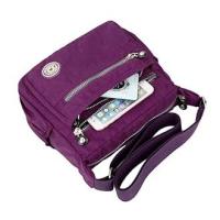 Bolso bandolera de nailon con múltiples bolsillos para mujer, bolso de hombro cruzado, bolso de viaje - details 3
