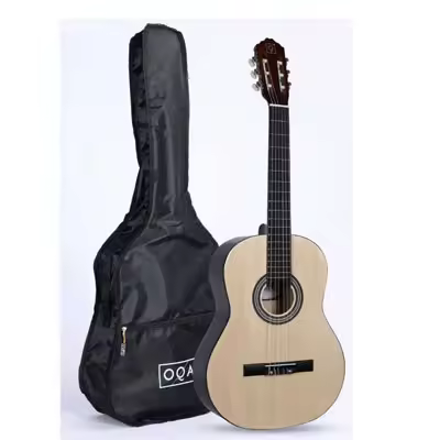 Guitarra Oqan Clásica 4/4 Iniciación con Funda - Precio Competitivo - 1