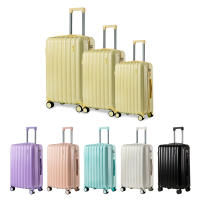 S7 STAR LG61583-LG61612 Juego 3 Maleta Rígida de Viaje, Trolley Equipaje Resistente Color Puro, Cabina Pack 20+24+28in  con 4 Ruedas Giratorias Multidireccionales 360°, Set 3 piezas Equipaje con Asa Telescópica - details 4