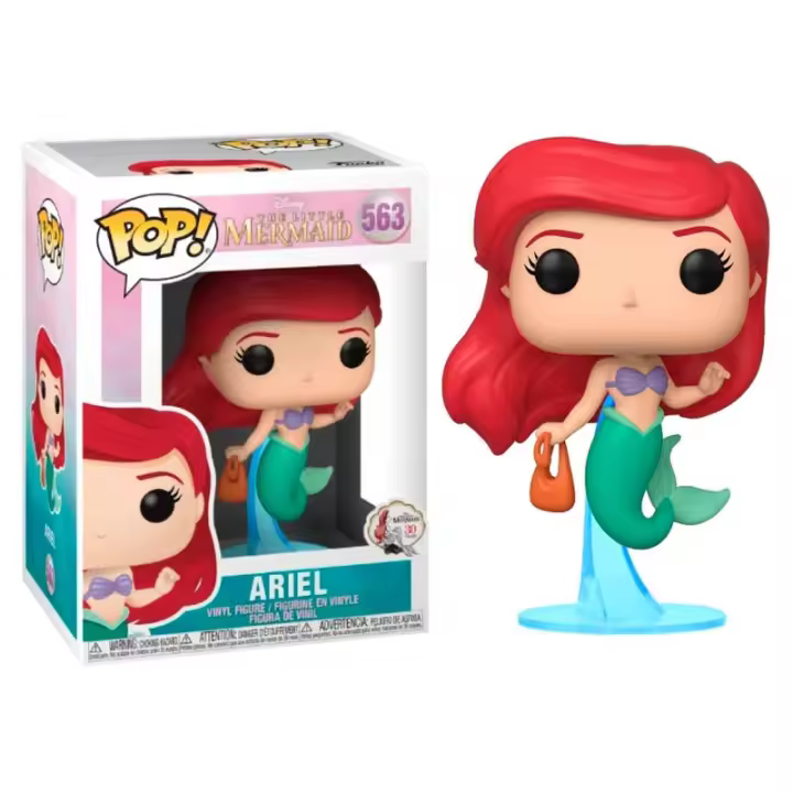 Figura POP Disney La Sirenita Ariel with bag - 1