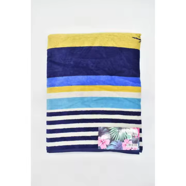 Toalla de playa en Tejido Jacquard, 100% Algodón, Modelo 06535 Palmeras, Sun&Surf - 1