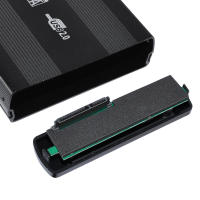 Carcasa De Disco Duro 3.5 Pulgadas Para SSD Y HDD SATA USB 2.0 Cubierta Protectora Negra Aluminio Externa Enclosure - details 9