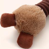 Juguete De Masticar Duradero Para Perros 1pc Diseño De Animales De Cuello Largo Juguete Suave De Peluche Con Sonido Squeaky Para Masticar Y Divertirse - details 7