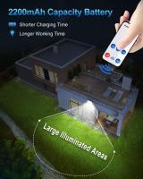 Lámpara Solar Exterior LED Impermeable Con Sensor De Movimiento Luz De Exterior Para Navidad Incluye Bombilla Y Luz Dimmable - details 10
