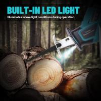 3600W Drillpro-Sierra alternante sin escobillas, herramienta eléctrica para cortar madera y Metal, batería Makita de 18V, 12000spm - details 5