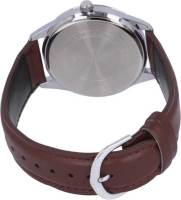 Reloj analógico Casio MTP-V005L-7b5 correa de cuero color marrón - details 5