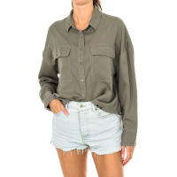 Superdry-Camisa manga larga y cuello de solapa W4010008A mujer