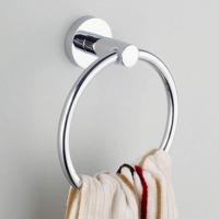 Toallero de acero inoxidable toalla redonda anillos colección montado en la pared para baño, cocina, dormitorio, etc. - details 0
