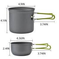 Kit De Cocina Portátil Para Camping Con Equipaje De Montañismo Juego De Cocina Fácil De Almacenar Para Acampar Al Aire Libre - details 1