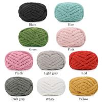 Yarn De Terciopelo Grueso Para Tejer Manualmente Mantel Y Alfombra DIY Hilo De Gran Tamaño Para Adultos Hombre Yarn 226g - details 7