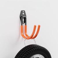 Gancho De Metal Resistente Para Pared Organizador De Garage No Esmerilado Para Bicicleta Almacenamiento Antideslizante Para Jardín Herramientas - details 3