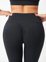 Pantalones De Yoga Para Mujer Cintura Alta Levanta Glúteos Micro-Comprimidos Deporte Entrenamiento Fitness Running - details 1