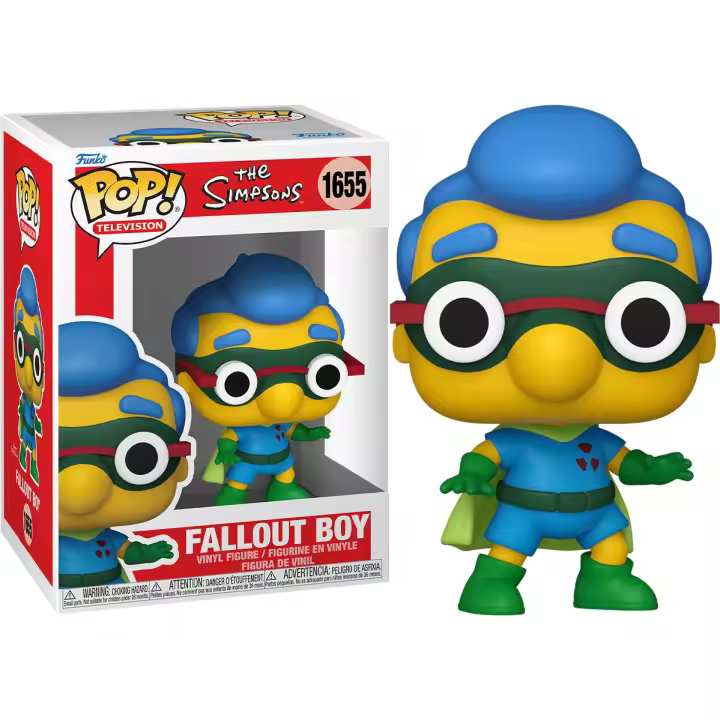 Funko Milhouse Fallout Fision fisió. Boy Simpsons Funko Pop - 1