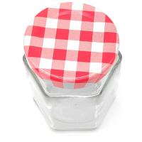 MundoTarros - Tarros de Cristal Hexagonales con Tapa Herméticos de 95ml - Incluye Etiquetas - Aptos para Lavavajillas - Tarritos resistentes Ideales para Mermeladas, Miel, Especias, Cremas... - details 2