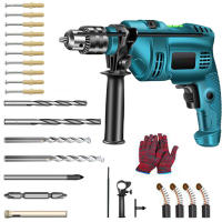 1500W Electric Drill Impact Drill Multi Functional Household Wood Metal Stone Cutting Off Household Wall Hole Drilling Tool - details 0