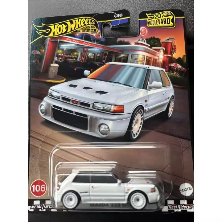 Hot Wheels Premium Boulevard Mazda 323 GTR - 1