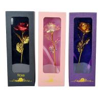 Caja De Regalo Creativa Con Rosas De Oro Para Día De San Valentín Día Del Maestro Regalo Original Para Aniversarios Cumpleaños Fiesta De Enlace Decoración Del Hogar - details 20
