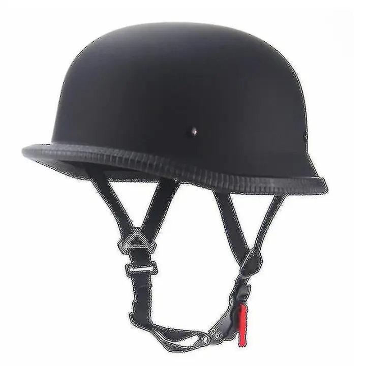 Vintage Motorcycle Cruiser   Half Face German - 1